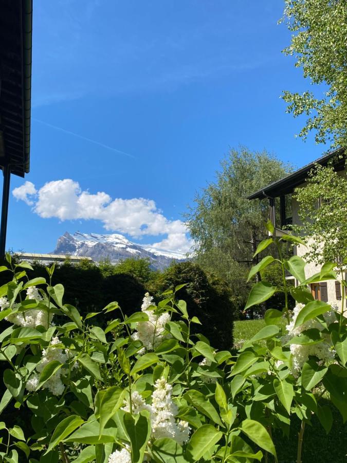 Appartement Lumineux Et Cosy En Rez De Jardin Saint-Gervais-les-Bains Esterno foto